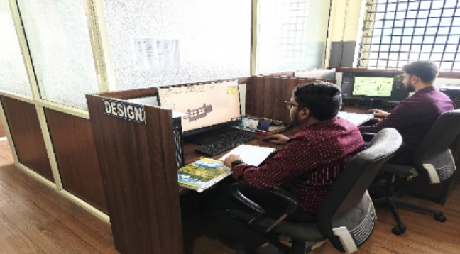 Pooja Metallic team at work