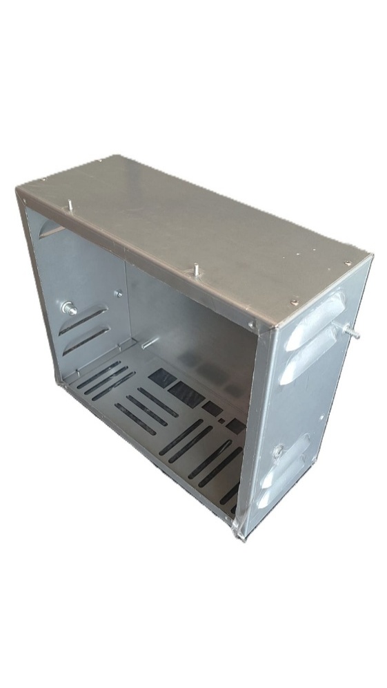 Aluminium chassis enclosure fabricated by Pooja Metallic
