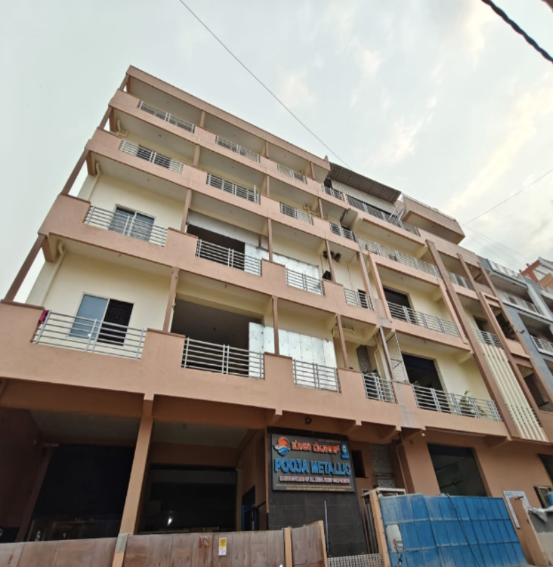 Pooja Metallic building